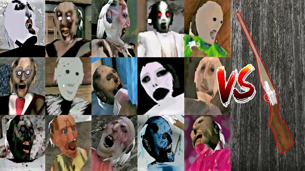 Granny vs Shotgun Battle | Many Granny 1.8 Modes, Including Psychopath Hunt Granny