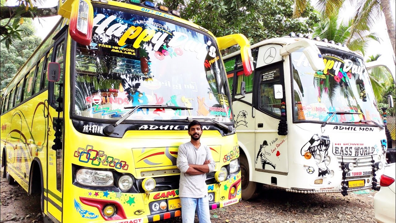 ഇനി നമുക്ക് SAFARI Front review നോക്കിയാലോ | Happy days travel teams|Kerala tourist bus| Ullas vlogs