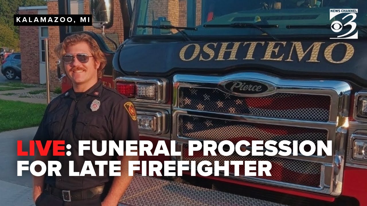 LIVE: Funeral procession for firefighter Charlie Sullivan