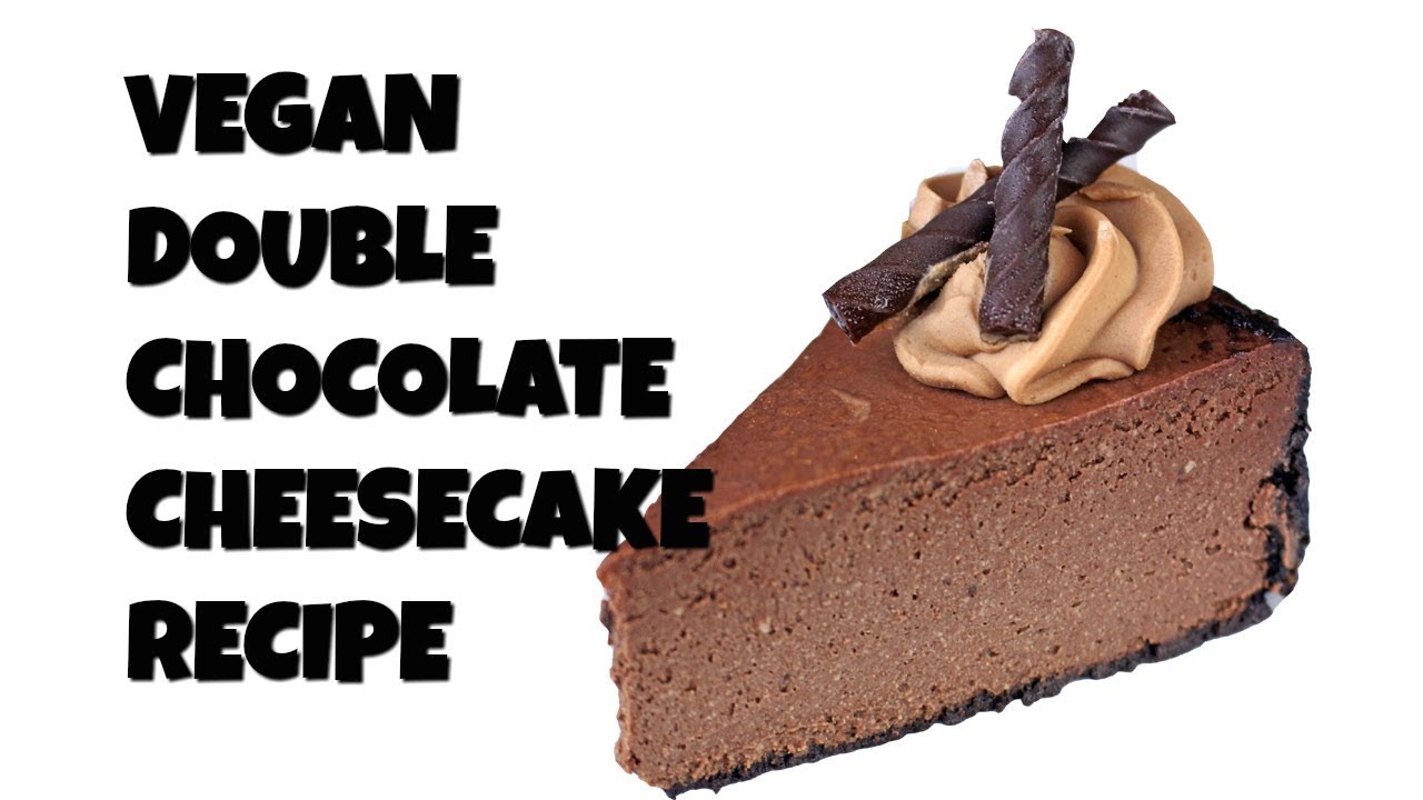 How to Make a Vegan Chocolate Cheesecake