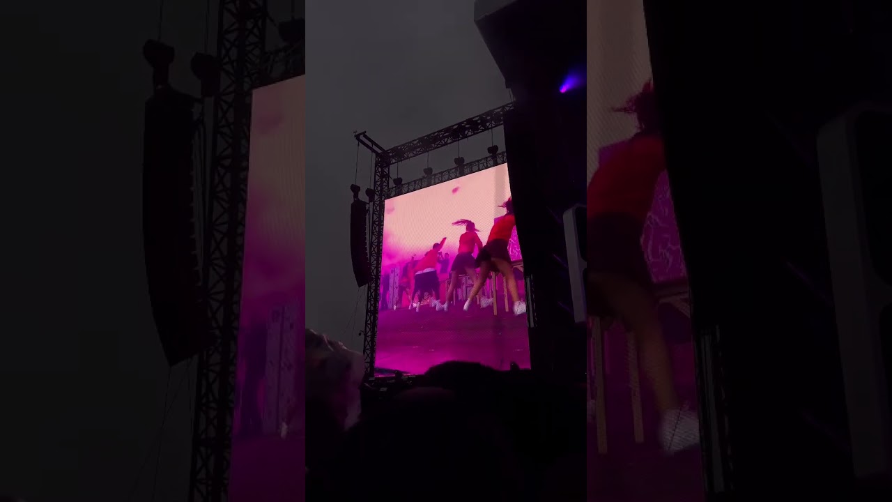 Uncle Waffles performs &ldquo;Christmas Present&rdquo; at Parklife Festival 2024 in Manchester, UK
