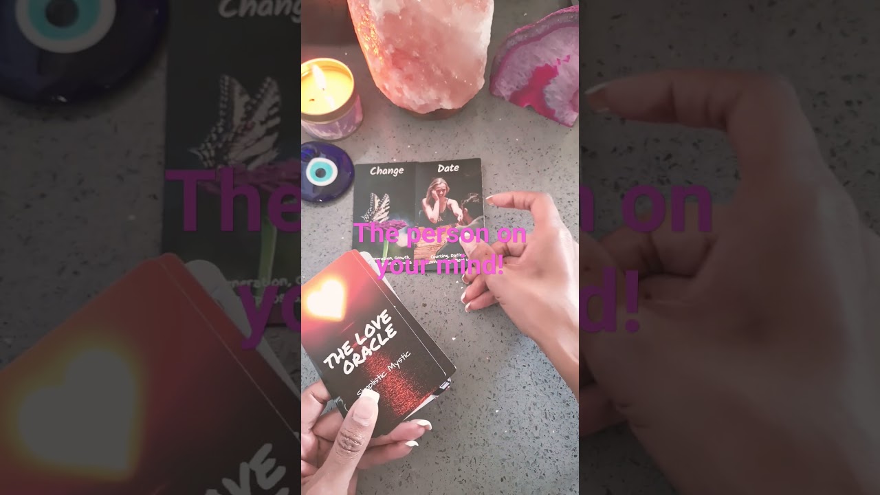 🔮❤️The person on your mind! #collective #love #tarot #youtubeshorts #shorts