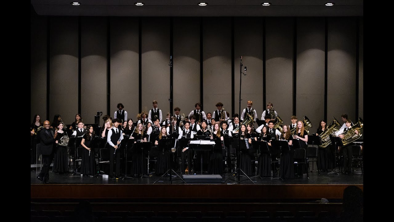 Rippling Watercolors (4K) - Henry Middle School Honors Band