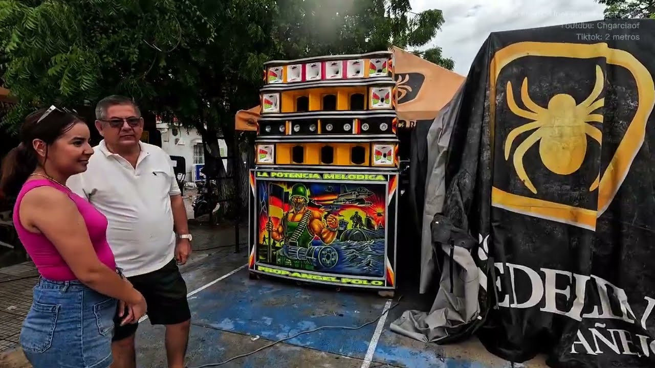 La lluvia no detuvo las fiestas patronales de Palmar de Varela 🙏🏽🌧️