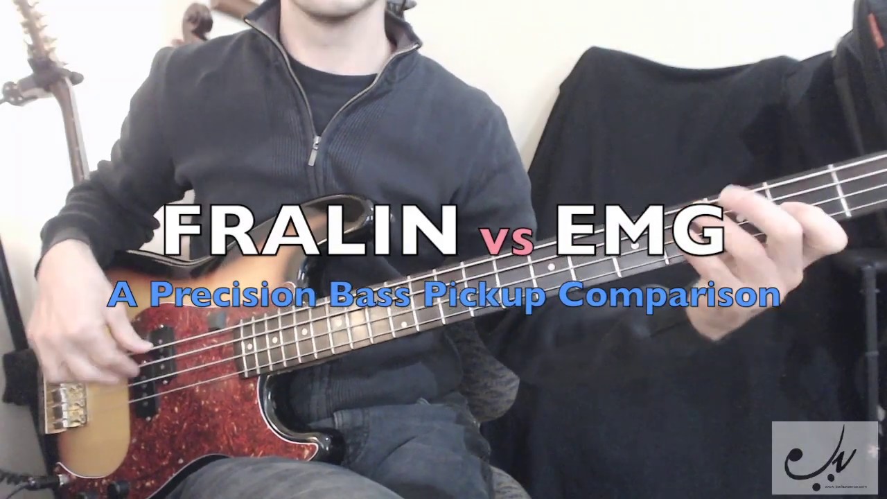 FRALIN vs EMG // A Precision Bass Pickup Tone Comparison