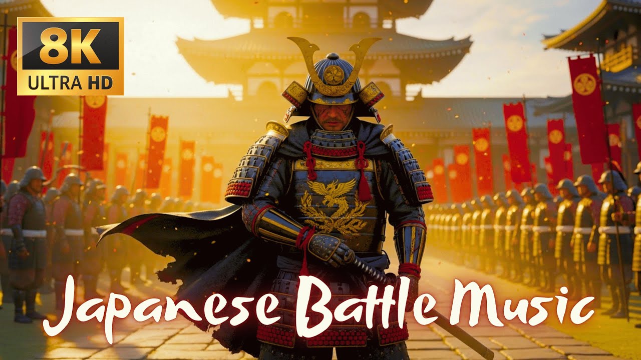 Battle Music of the Samurai Warriors | A Symphony of Katana and Soul Heavy Drum