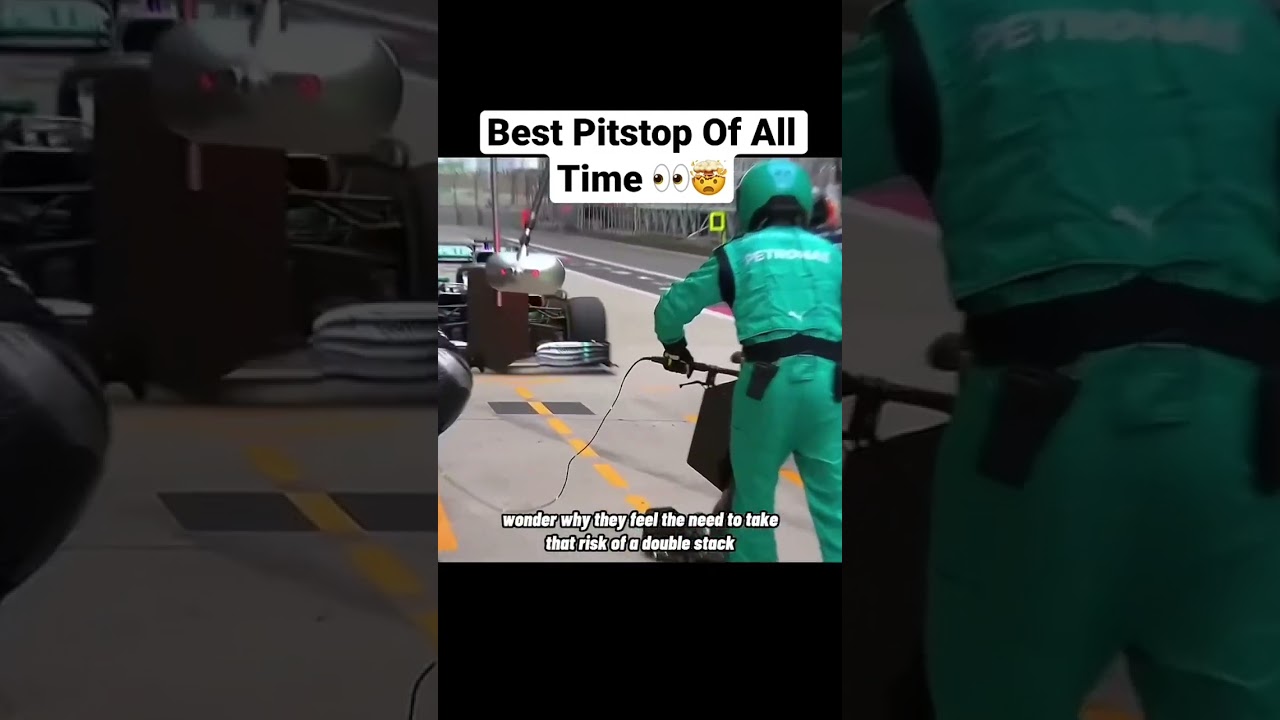 Best double stack ever? 😳 #f1 #shorts
