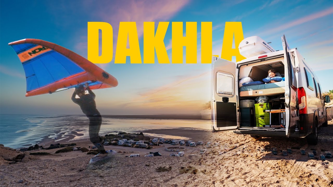 DAHKLA: In der SAHARA SURFEN und mit dem WOHNMOBIL im SAND stehen (1/2)