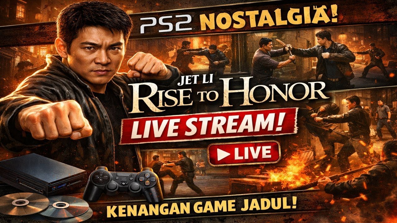 game legendaris RISE TO HONOR PS2 #mediashareon