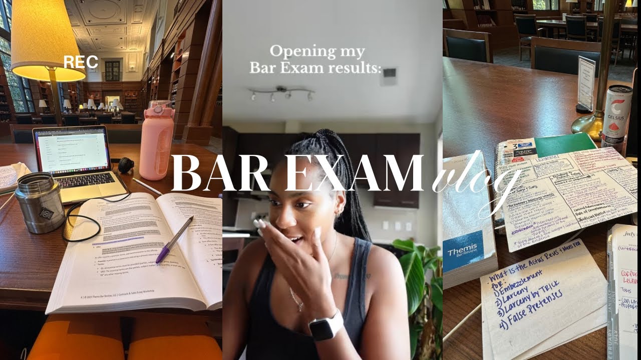 Bar Exam Vlog: bar prep real & raw. *LATE VLOG*