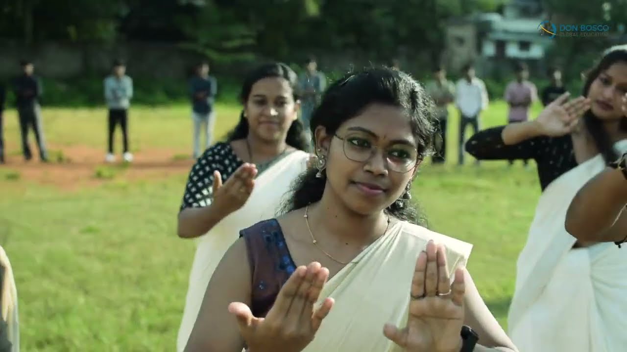 തിരുവാതിര Thiruvathira, Onam, Kerala Festival| Don Bosco Global Education