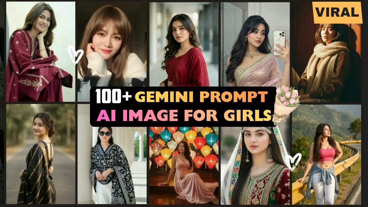 100+ Aesthetic Gemini Prompts for Girls | Trending AI Image #gemini #chatgpt #aiprompts #aiimages