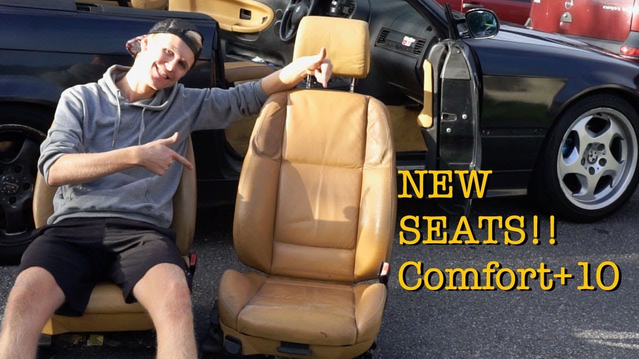 Installing M3 seats in my E36! Easy DIY