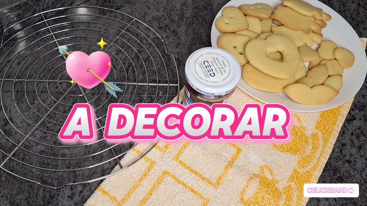 Galletas de San Valentín sin gluten ❤️ Receta fácil y crujiente, decoradas con amor 💘 
