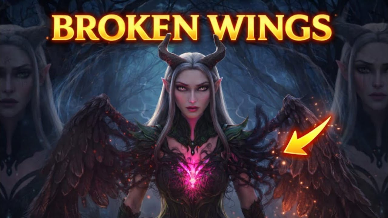 Broken Wing 🖤 | Ek Pari jisne pyaar par bharosa kiya… (Emotional Fantasy bed time Story)