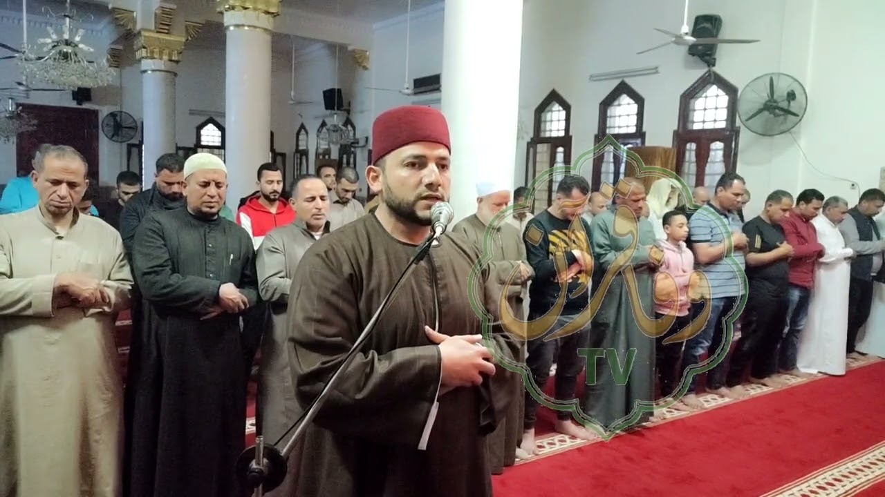 صلاة التهجد آخر يوم في رمضان ١٤٤٤هجري تأثر وبكاء الشيخ علاء الدين حمزه حنطور