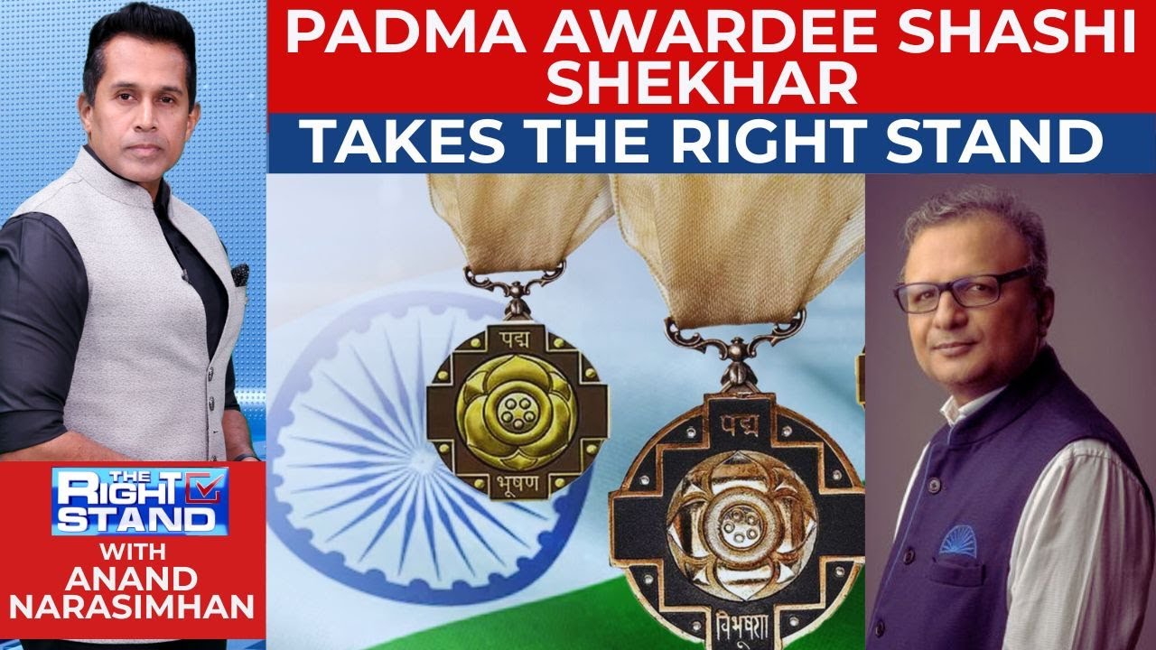 Padma Awardee Shashi Shekhar In An Exclusive Conversation With CNN-News18 | The Right Stand
