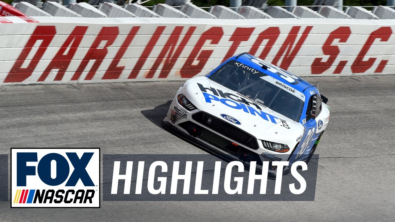 FINAL LAPS: Chase Briscoe holds off Kyle Busch in one thrilling finish | NASCAR ON FOX HIGHLIGHTS