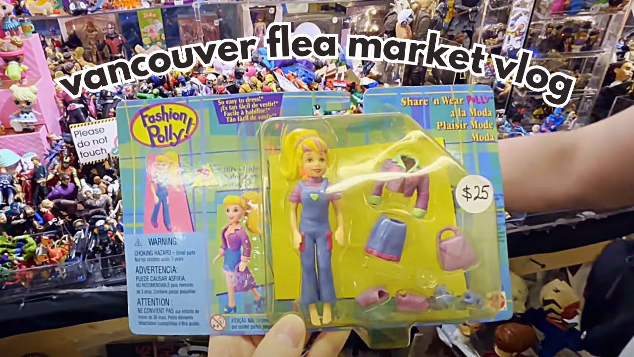 Walk around the Vancouver Flea Market ✨Collectibles & Antiques show✨ with me