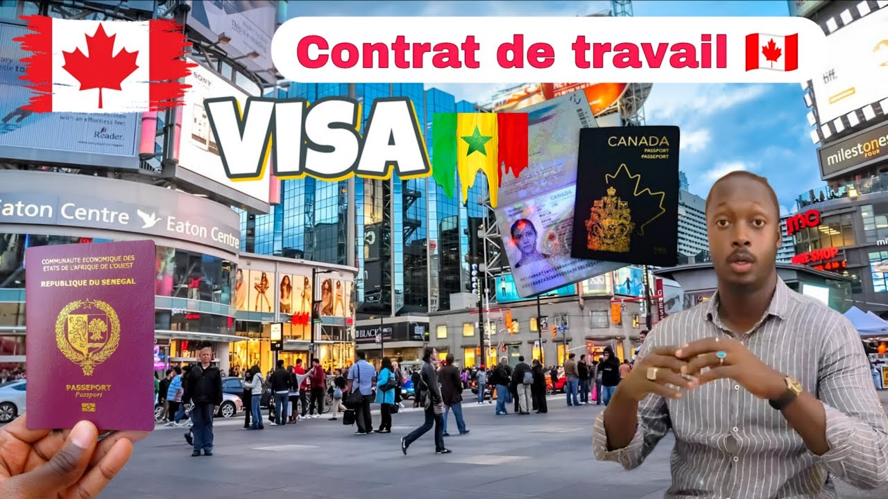 Visa Canada contrat de travail Kou beu Lou ler (Bassinendiaye)