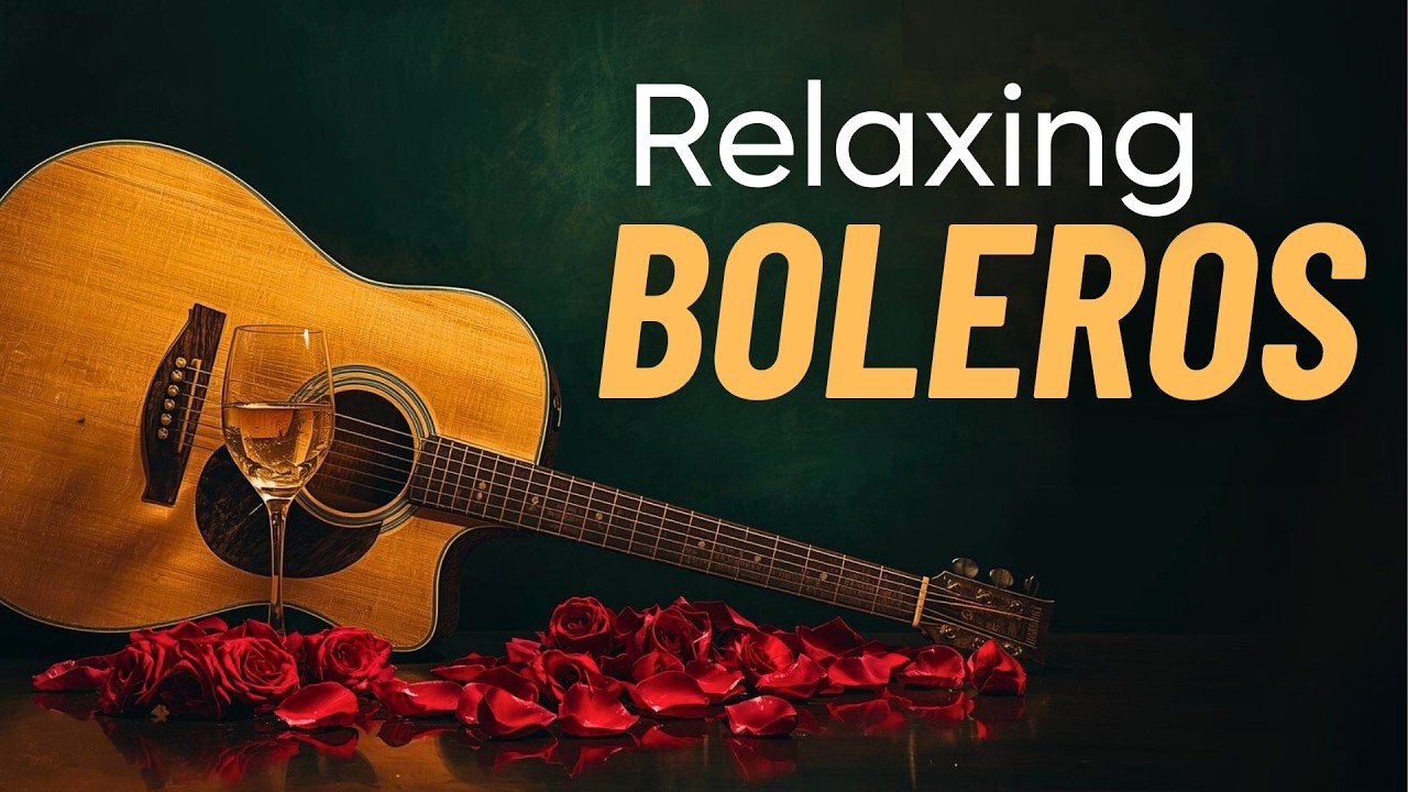 LIVE Romantic Bolero Guitar - Calm Latin for Study & Date Nights