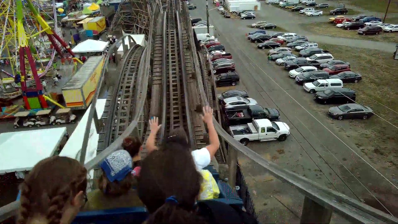 Classic Coaster at Washington State Fair Middle-Row POV