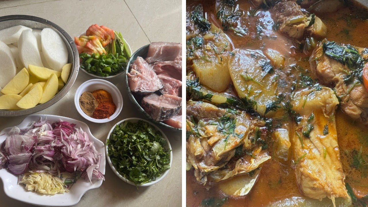 এইভাবে মূলা দিয়ে মাছ রান্না করলে সবাই চেটেপুটে খাবে #winterrecipies#winter vegetable recipe