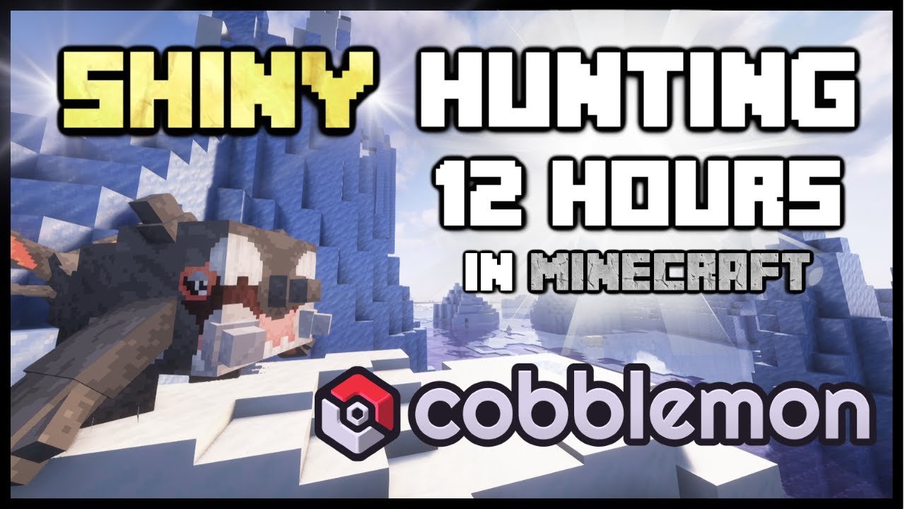 I Spent 12 HOURS SHINY HUNTING In Minecraft Cobblemon