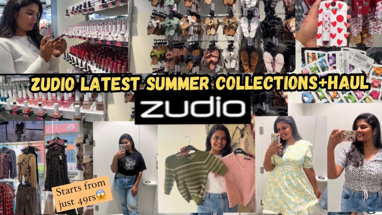 Zudio Latest Summer Collections 2024 in Tamil🛍️|starts from 49rs😱|zudio shopping|zudio haul