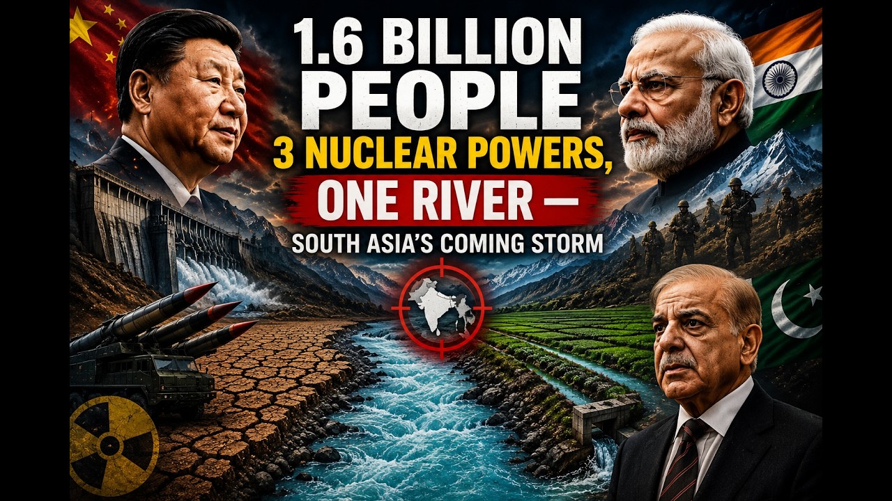 1.6 Billion People, 3 Nuclear Powers, One River | The South Asia Water Crisis Explained