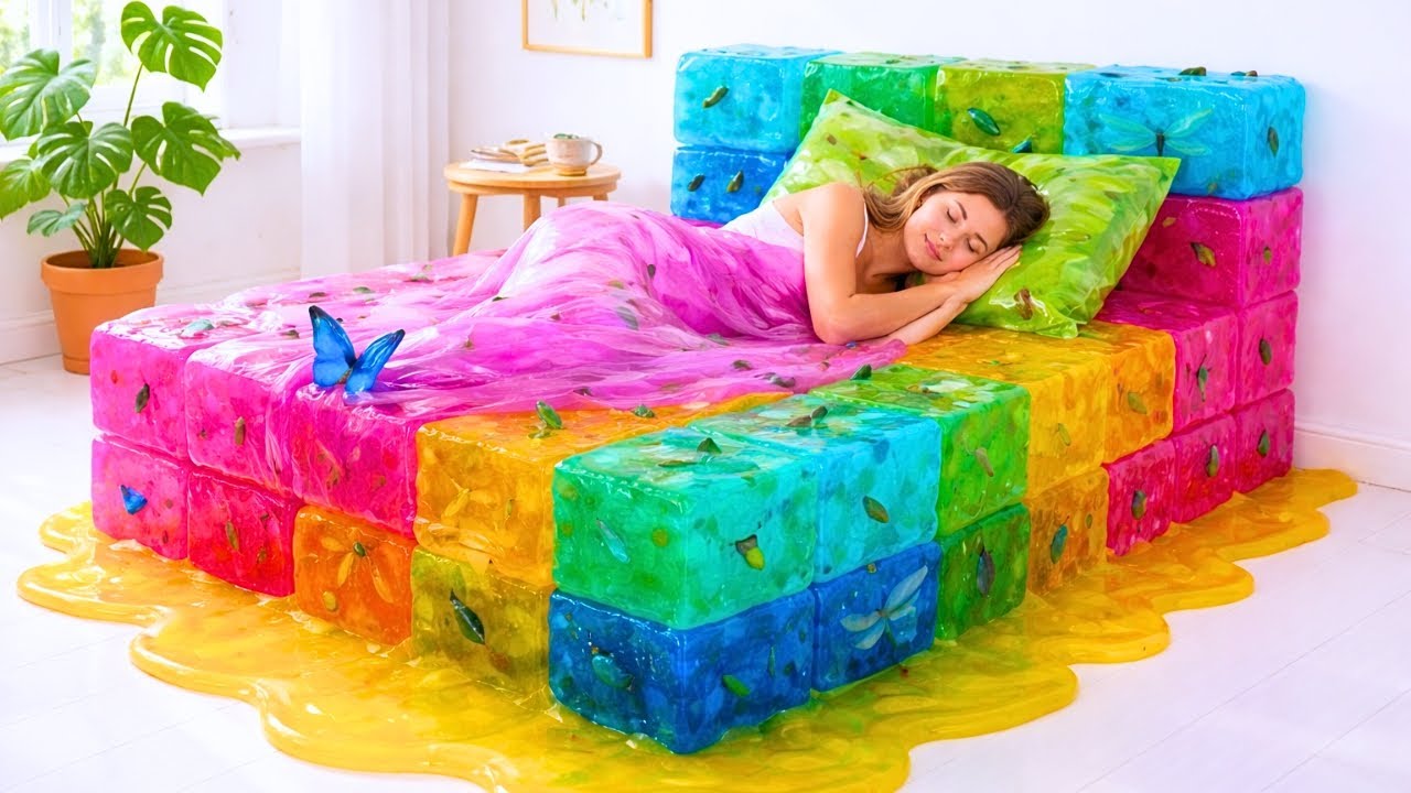 Which Crazy Bed Would You Choose?🍧🛌✨| Oddly Satisfying AI ASMR