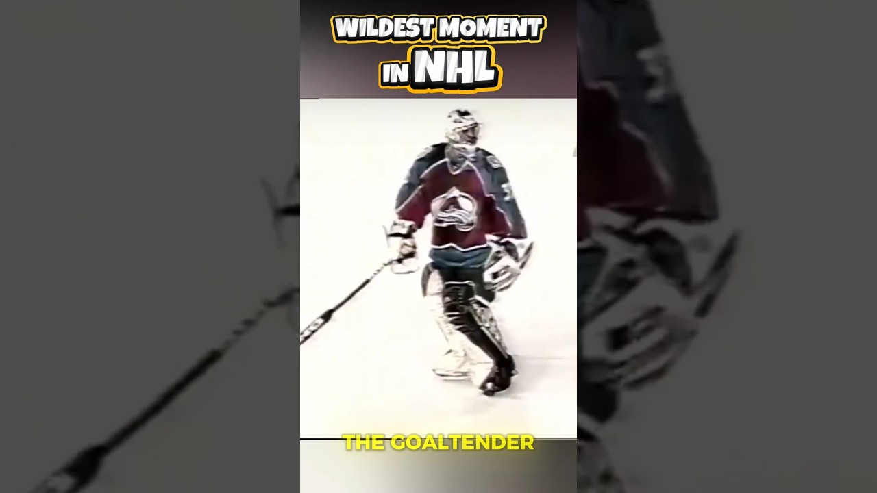Patrick Roy&rsquo;s Wildest NHL Moment! 🤯🔥