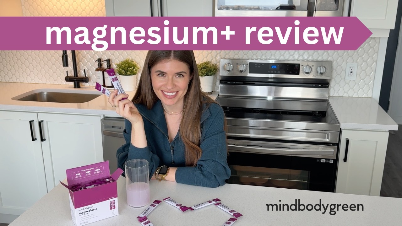 Обзор MindbodyGreen Magnesium+ | Поддержка отдыха и восстановления
