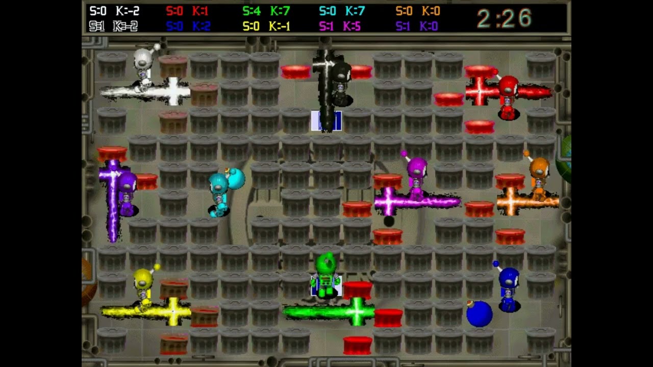 Atomic Bomberman Gameplay 