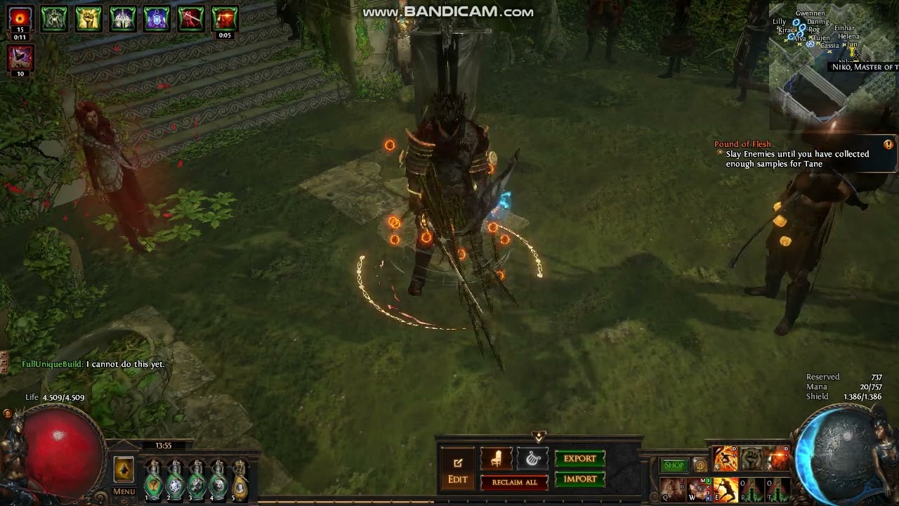 15 Endurance Charge Build!