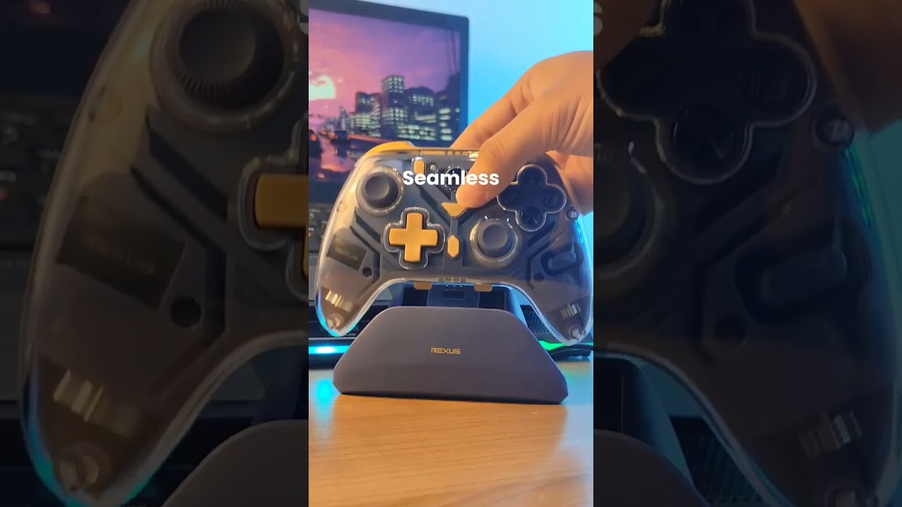 ngecharge gamepad makin praktis, apalagi user Gamepad Dari Rexus GX500