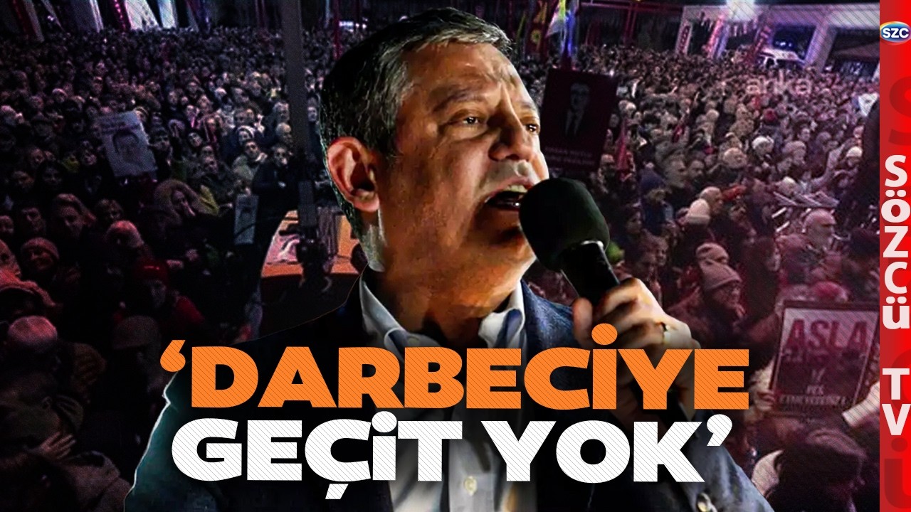 &Ouml;zg&uuml;r &Ouml;zel AK Parti'ye Meydan Okudu! CHP'den Beştepe'nin Uykularını Ka&ccedil;ıracak Miting!