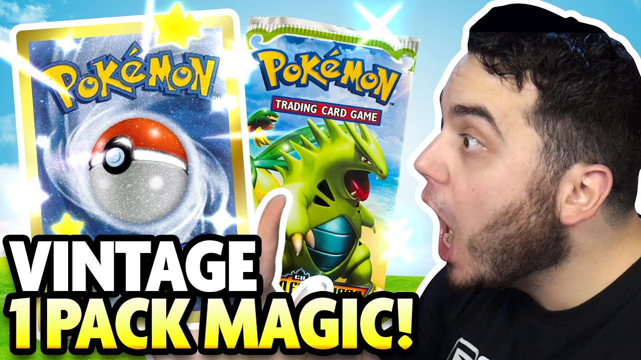 INSANE VINTAGE PULL! Epic Pokemon TCG Opening - EX Dragon Frontier and More!