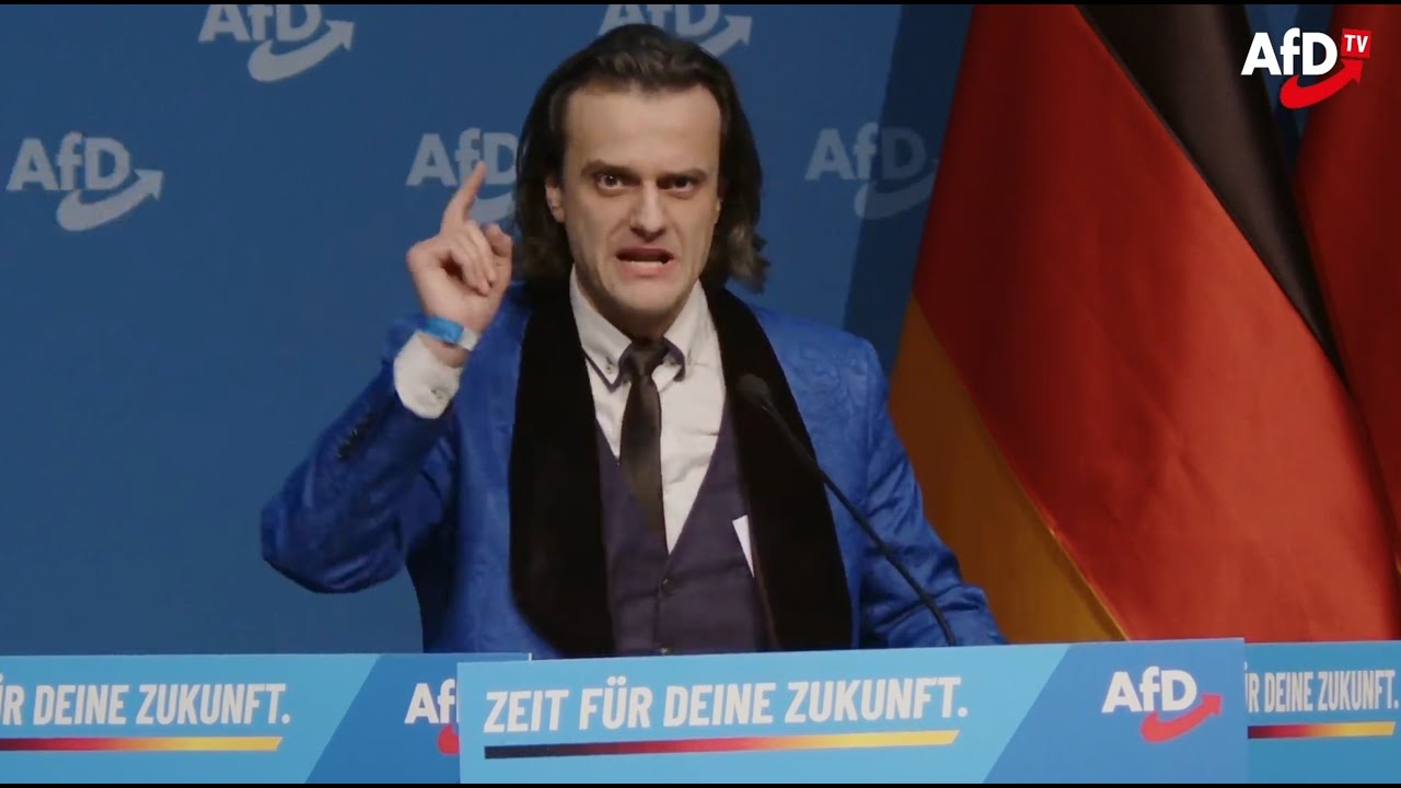 Normalster AfDler Alexander Eichwald beim AfD-Jugendkongress in Gie&szlig;en (29.11.25)