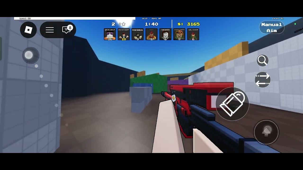 This is the game is roblox flick playing with my nephew the name is cyd cyd 