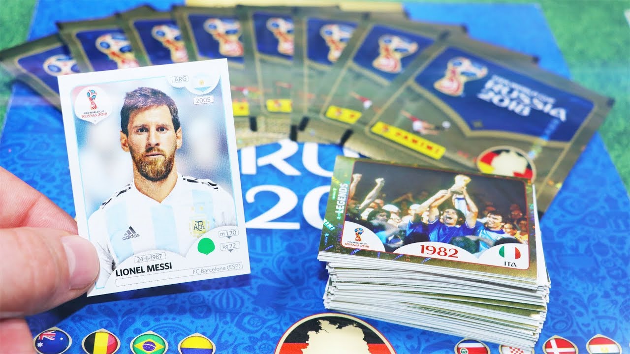 MESSI EINKLEBEN ⚽️🔥 Panini WM 2018 Sticker UPDATE #04