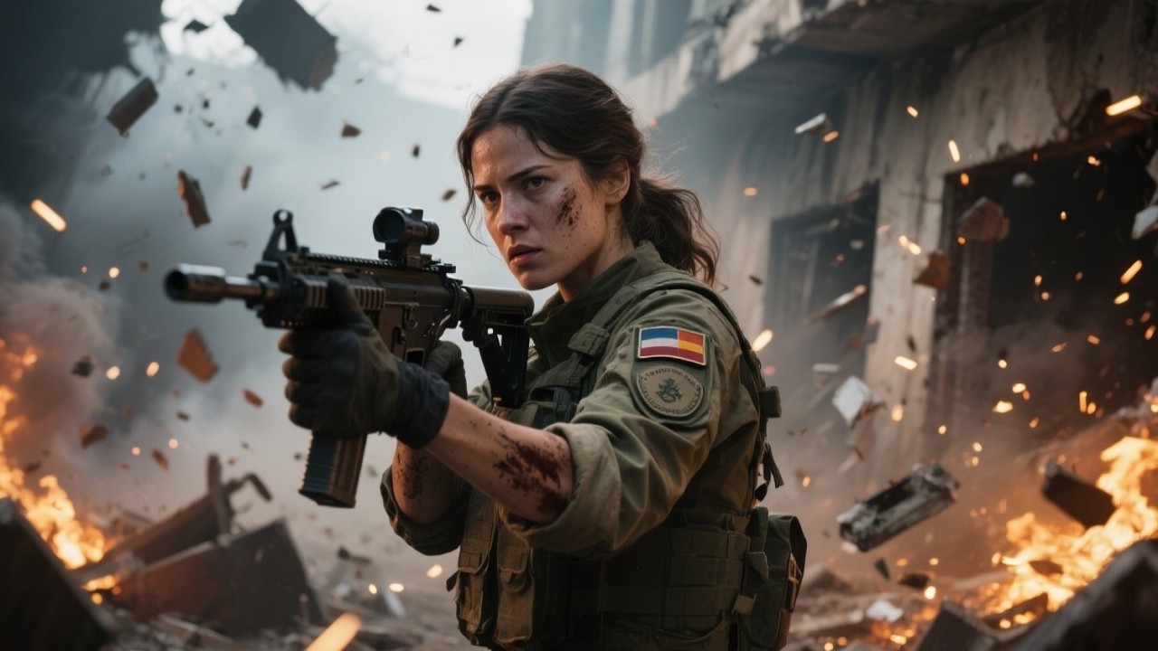 They Saw a Civilian Badge — Then the Base Was Overrun and She Became the Last Line of Defense