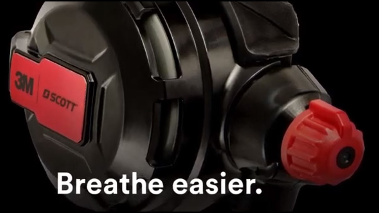 3M™ Scott™ Vision C5 Facepiece with E-Z Flo C5 Regulator Overview