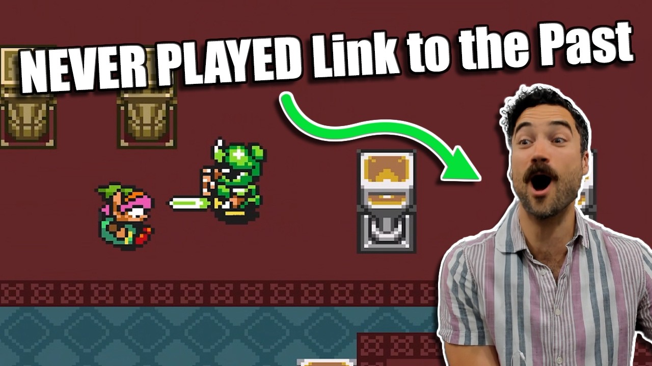 FIRST TIME Playing Zelda: A Link to the Past