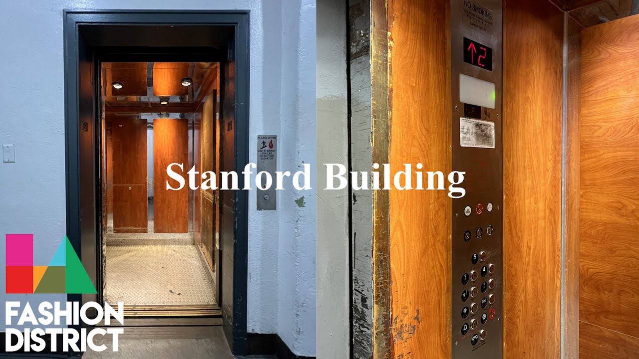 Old OTIS Traction Elevator - Stanford Building, Fashion District - Los Angeles, CA