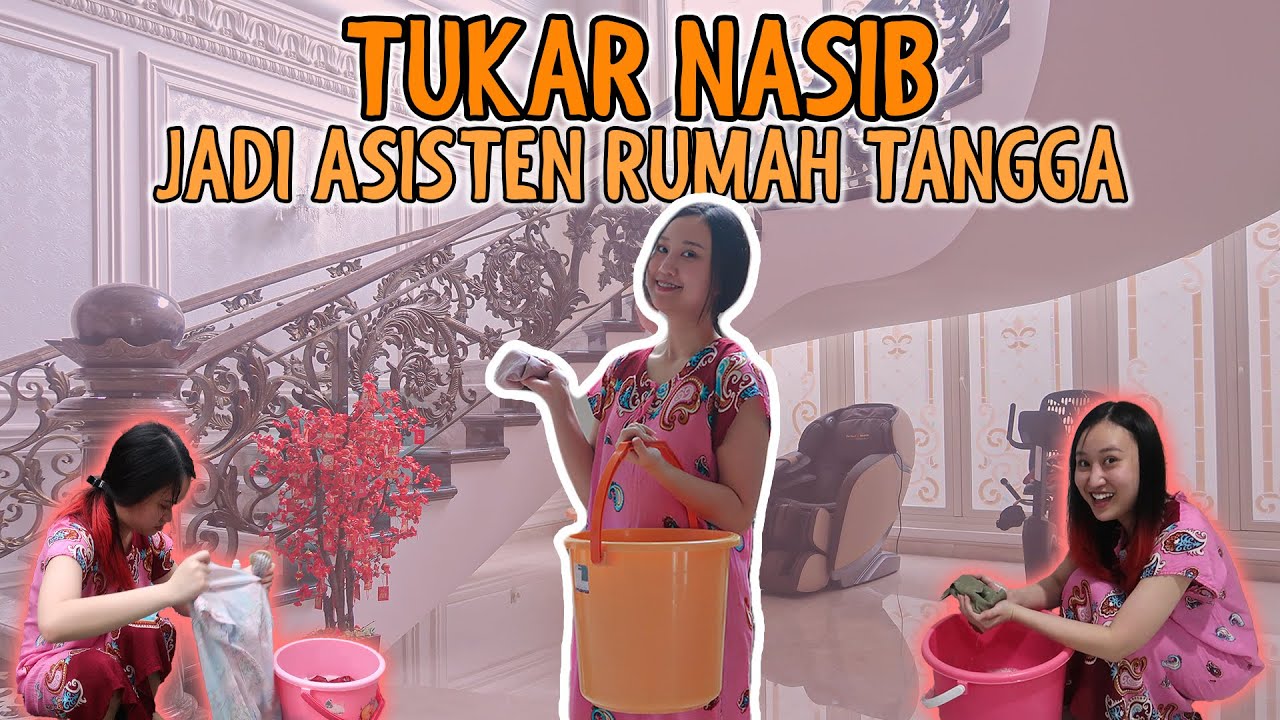 24 JAM JADI ASISTEN RUMAH TANGGA !! CAPEK NYA BUKAN MAIN !