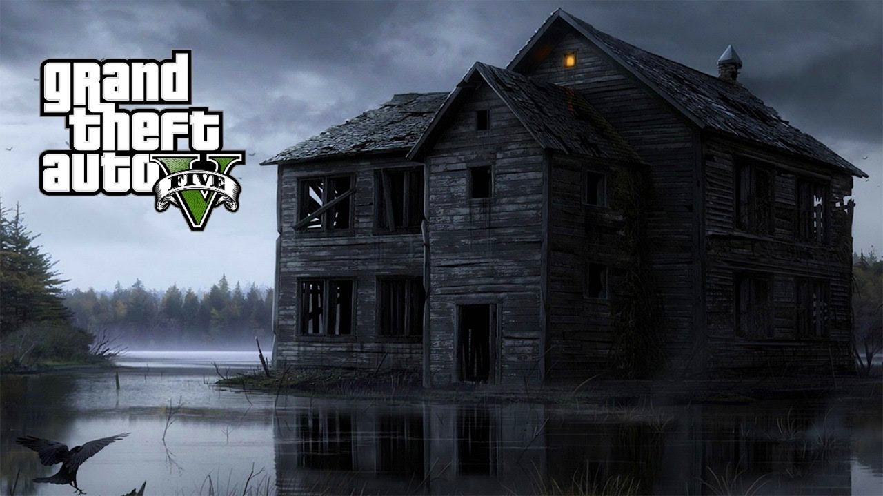 DÉCOUVERTE D'UNE MAISON HANTÉE SUR GTA 5 [J'AI PEUR] !