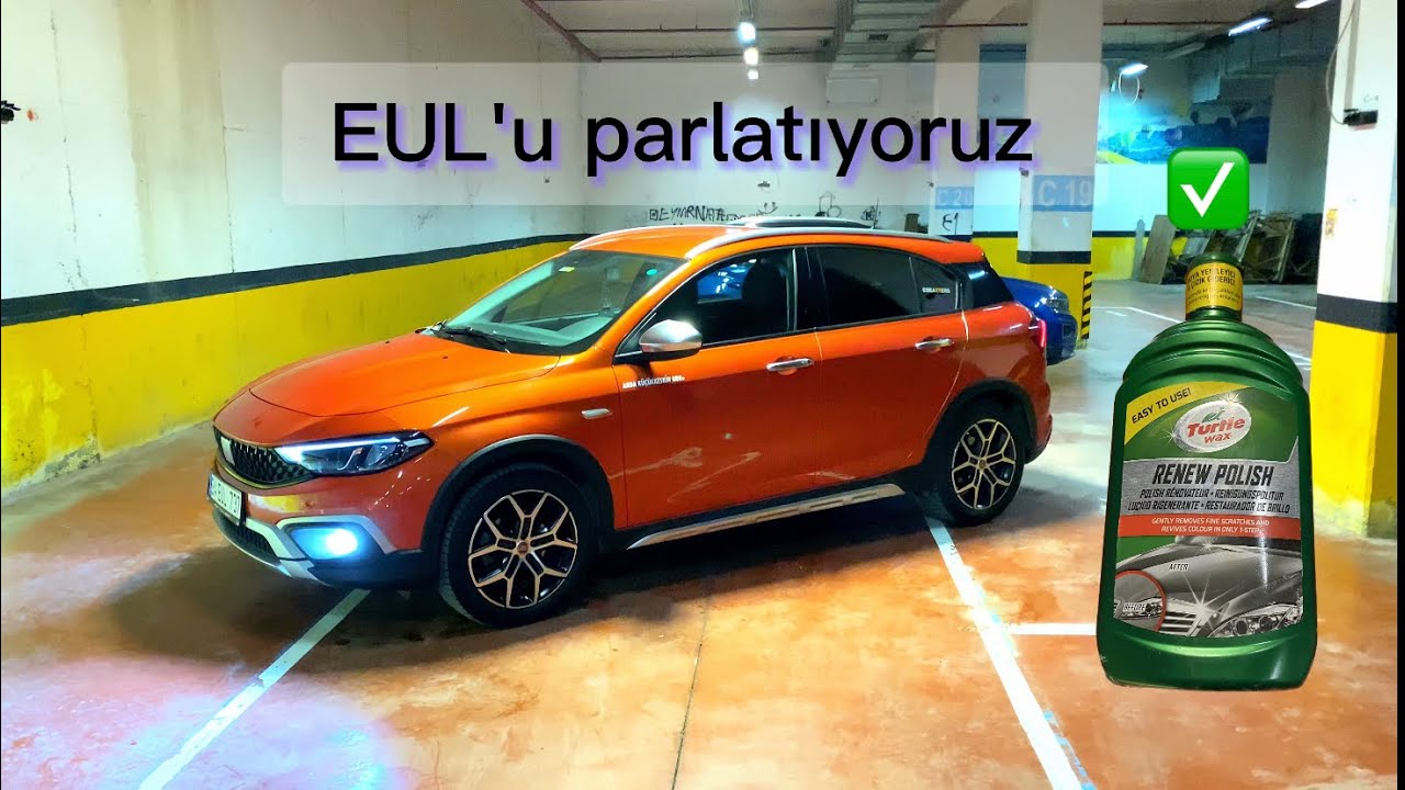 Turuncu Aracımıza Çılgın Ürün Turtle Sıvı Wax Cila Uyguladık!