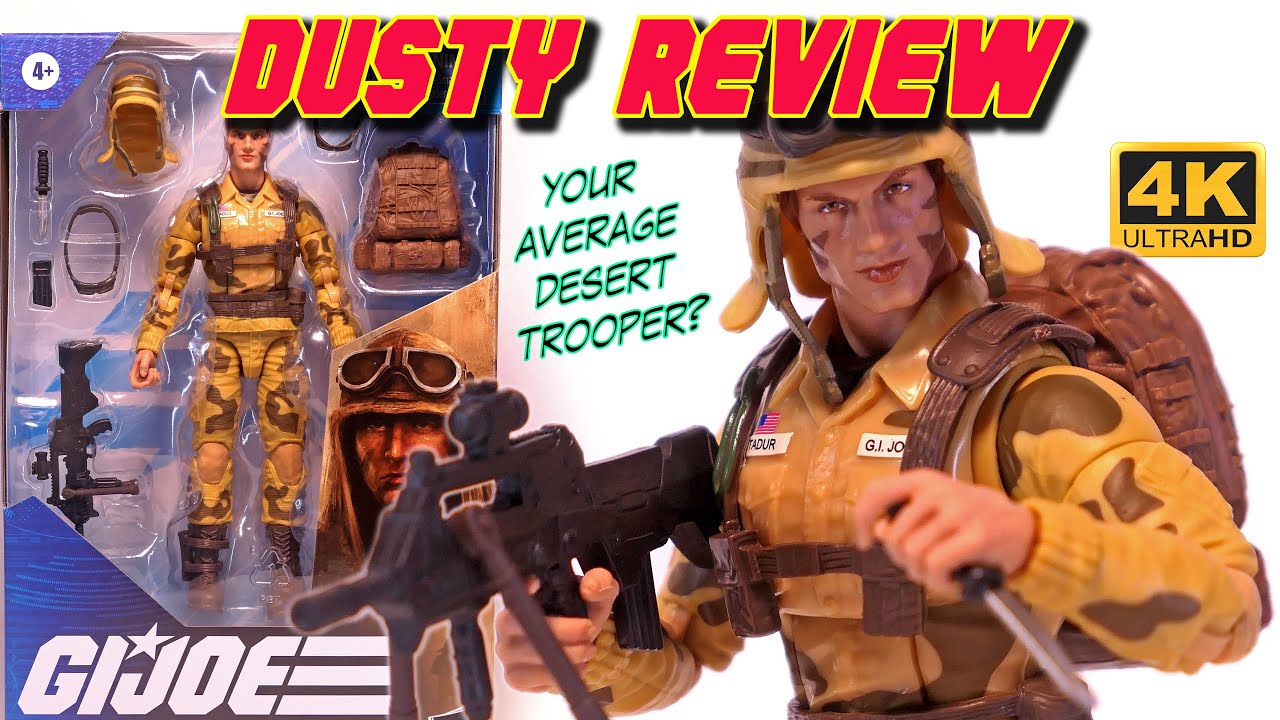 Dusty Tadur Unboxing and Review G.I. Joe Classified Series