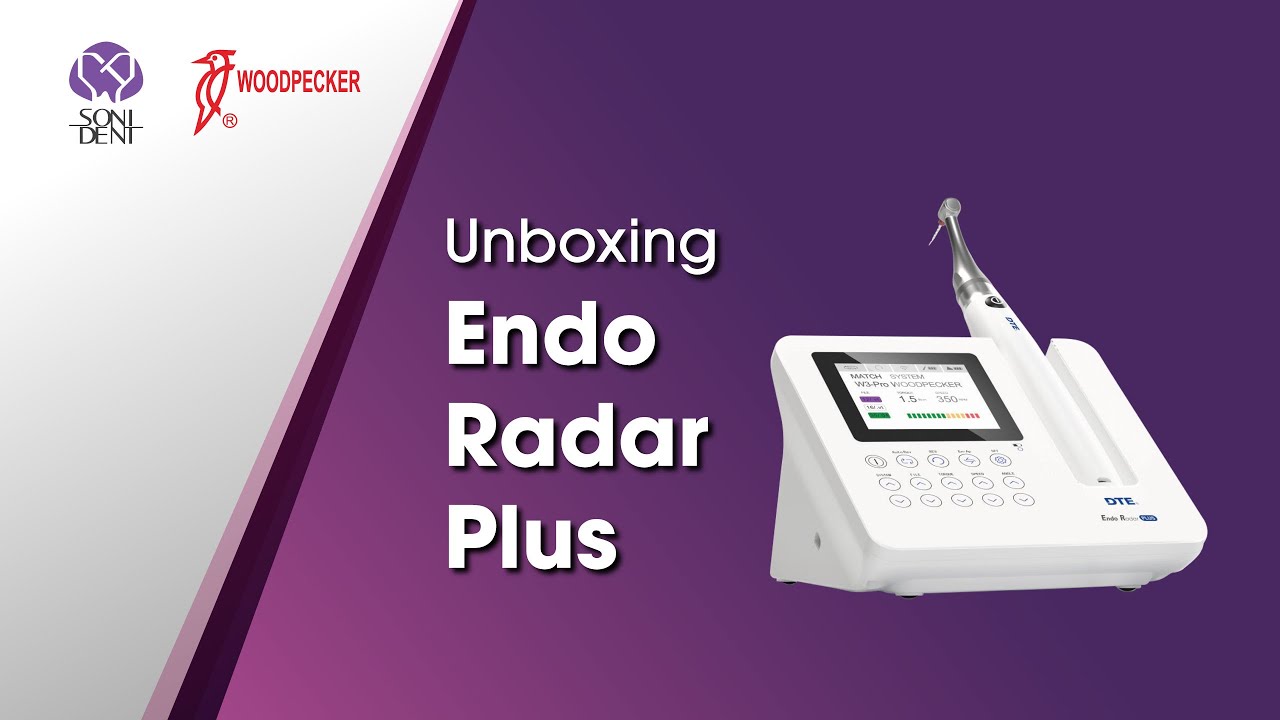 Woodpecker Endo Motor Endo Radar Plus (Unboxing & Operation) #endomotor #woodpeckerdental